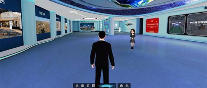 元宇宙虚拟展厅——虚拟场景同现实世界的结合宣传